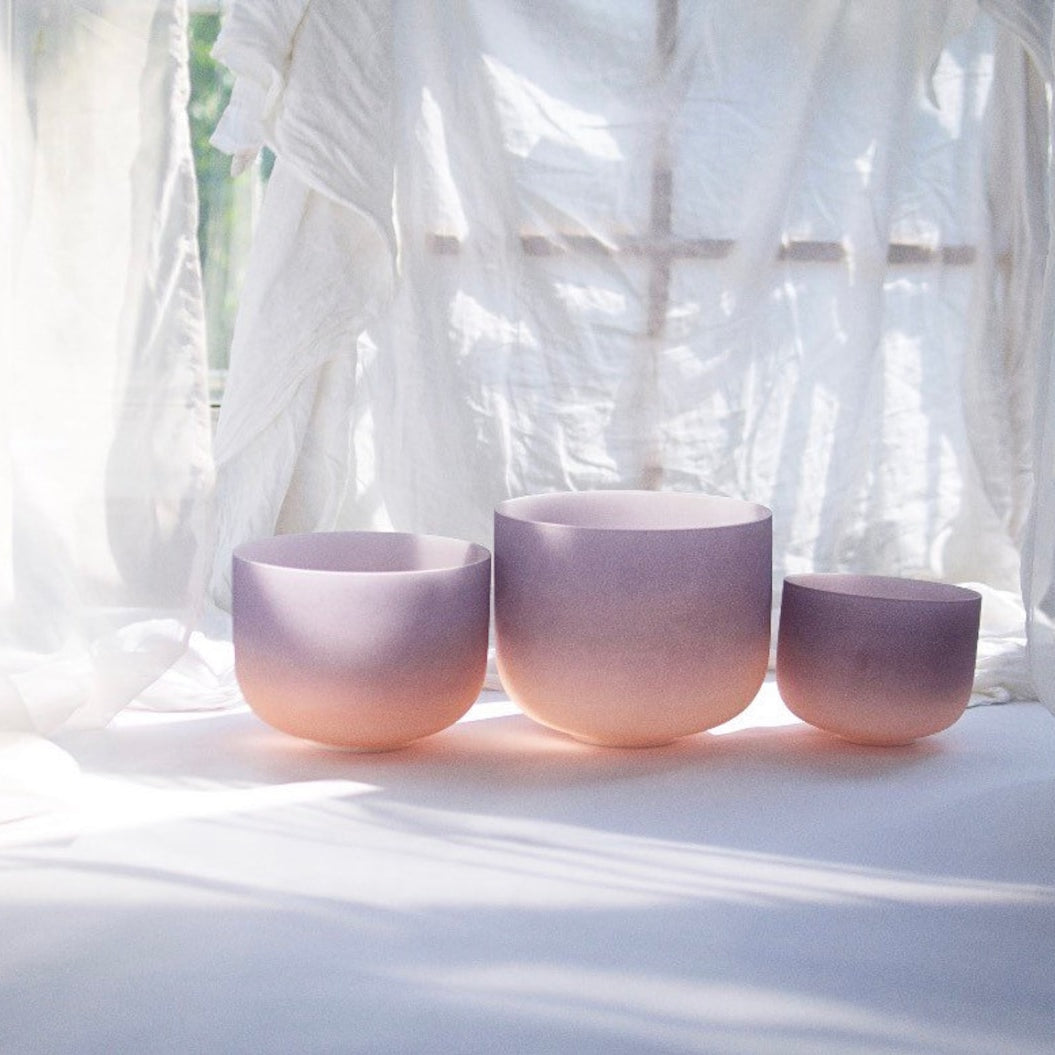 Driven by the Moon Small Bowl Set in front of a window