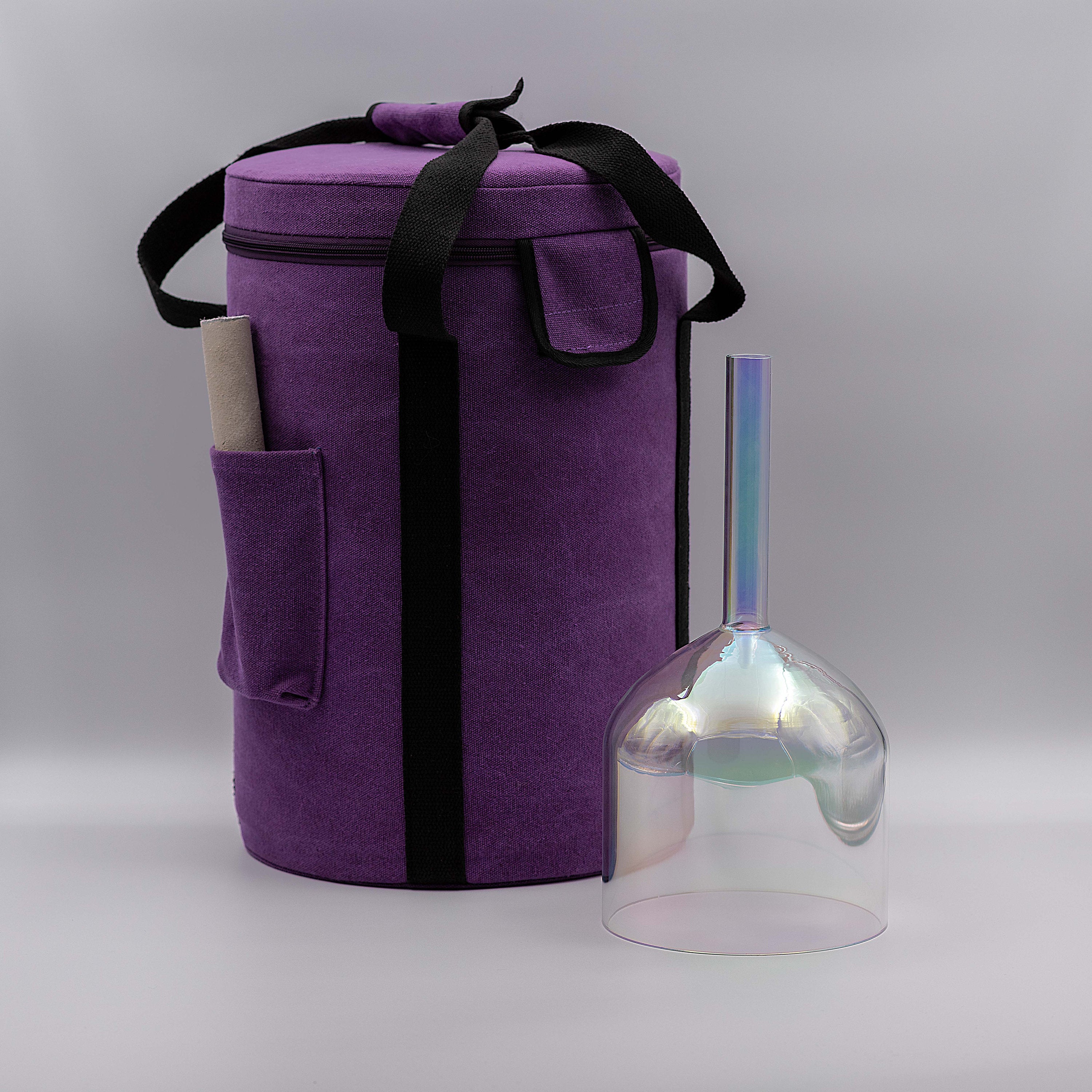 Cosmic Sound Bowls® Handheld Practitioner Bowl and Padding Travel Bag