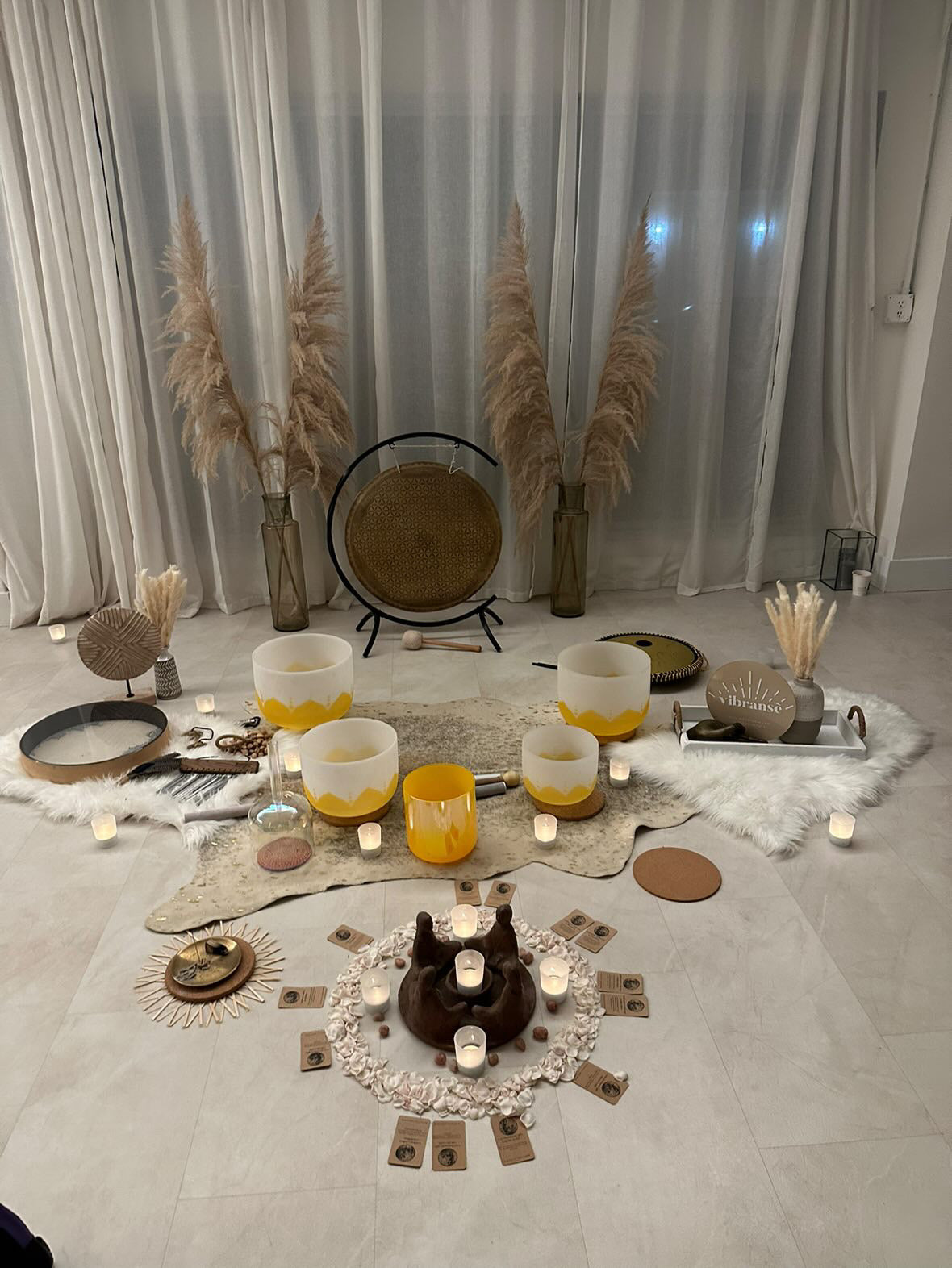 Sound bath at home