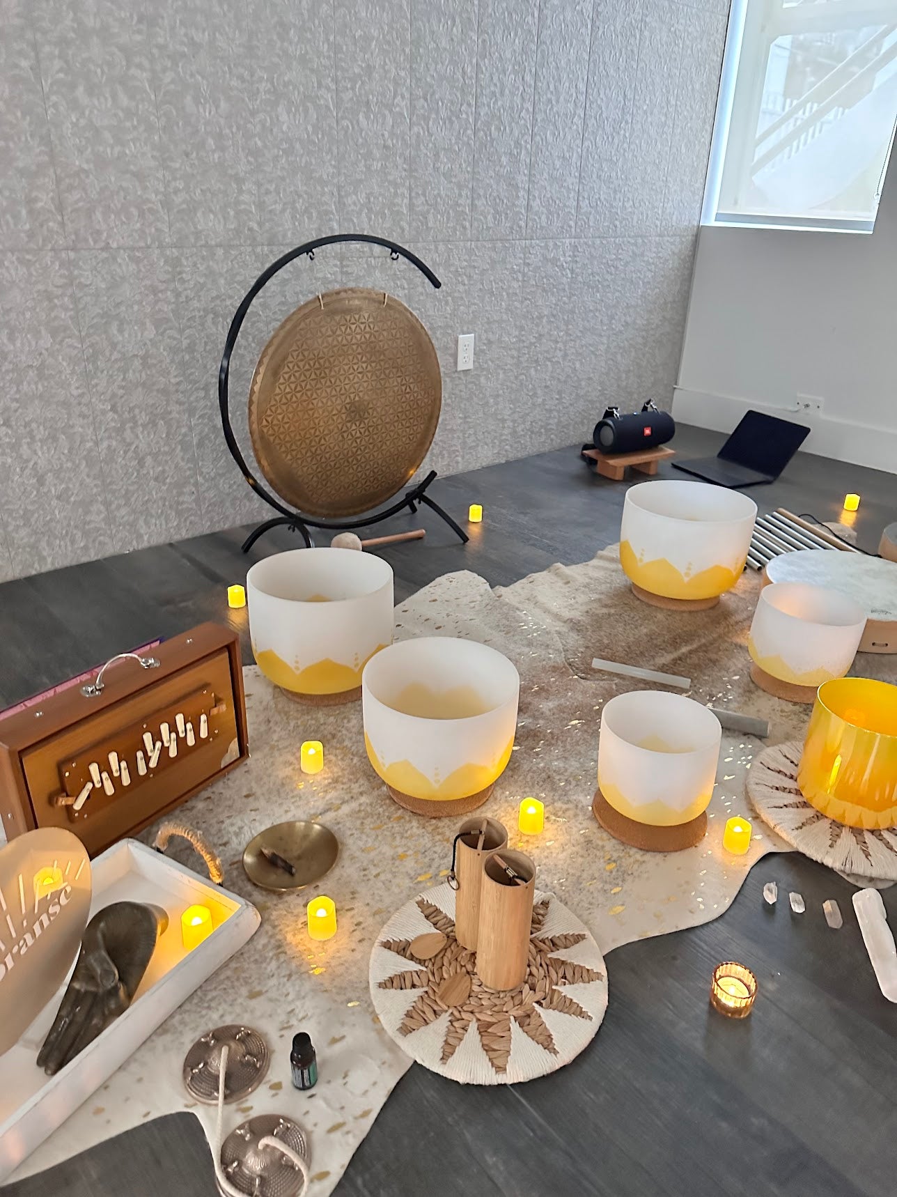 Set of Driven by the Moon Singing Bowls